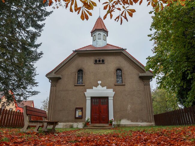 Týn nad Vltavou, kostel Evangelické církve metodistické ( v roce 2024) | © David Peltán