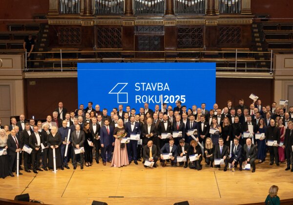 Vyhlášení titulů a zvláštních cen na slavnostním galavečeru Stavba roku 2025 v Rudolfinu | © ABF Nadace