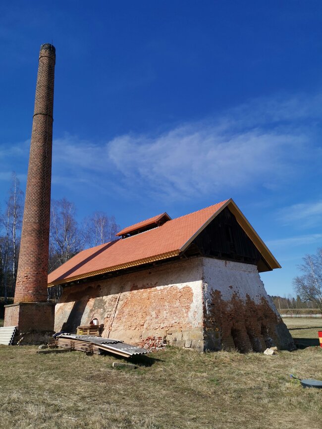 Nová střecha na cihelně | © Petr Semrád