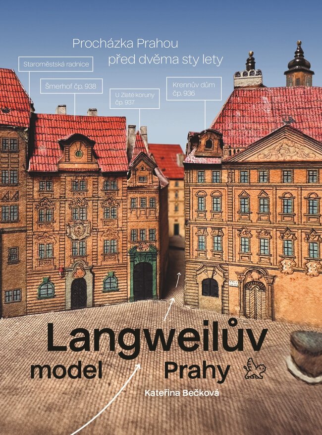 Titulní obálka nové knihy Kateřiny Bečkové Langweilův model Prahy. | © Muzeum Prahy
