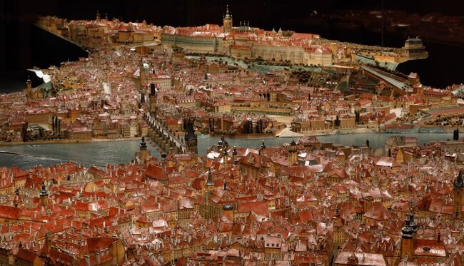 Langweilův model v celku je impozantní dílo. Dnes často slouží jako historický pramen pro pracovníky památkové péče. | © Ester Fleischerová