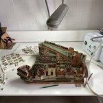 Model v průběhu restaurátorských prací | © Muzeum Prahy