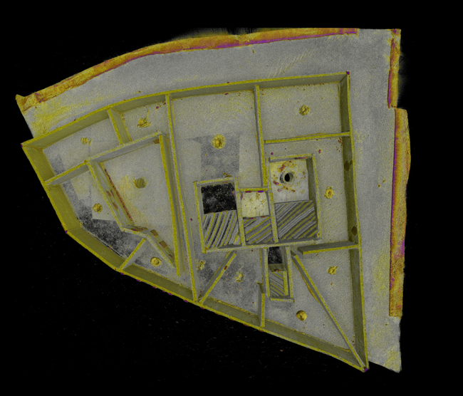 Snímek z výpočetní tomografie (CT) – řez | © Muzeum Prahy