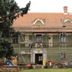 Celkový pohled na objekt během obnovy | © Archiv majitele