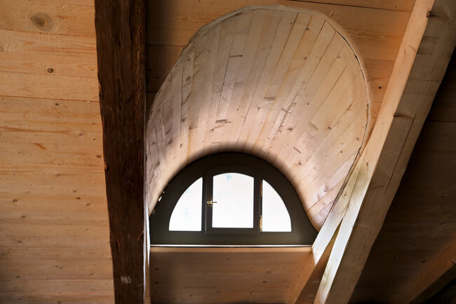 Interiérový detail střešního vikýře | © Archiv majitele