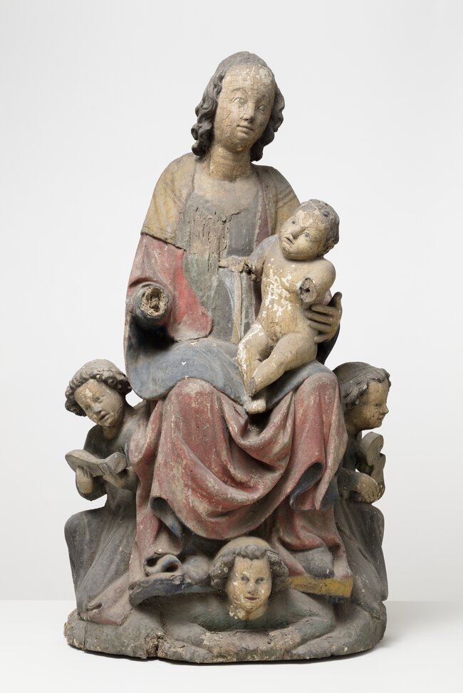 Madona z Havraně před restaurováním | © NGP