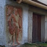 Reliéf rytíře Hrzána z Harasova po obnově | © Eliáš Havlice 