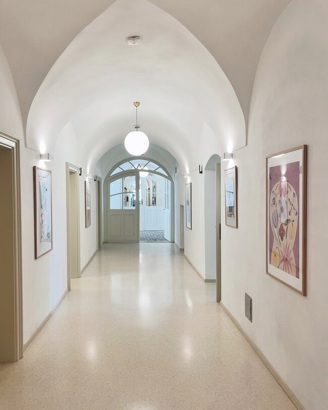 Chodba po obnově | © Zámek Načeradec