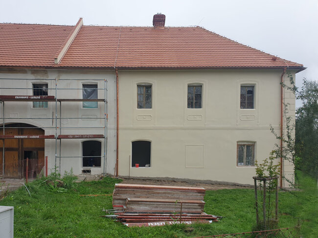 Část obnovené fasády | © KEIMFARBEN, s. r. o.