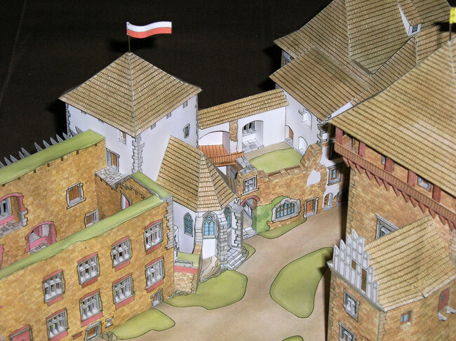 Model hradu Lipnice | © Erkotyp