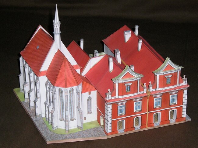 V kostele sv. Víta v Soběslavi (snímek modelu) se Richard Vyškovský rozhodl, že se vydá na profesní dráhu architekta se zaměřením na obnovu památek. | © Erkotyp