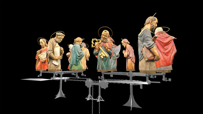 Postavy apoštolů | © CESNET, z. s. p. o.