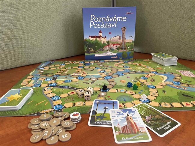 Desková hra Poznáváme Posázaví | © Posázaví, o. p. s.