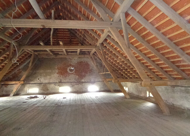 Podstřešní prostor | © Archiv Sdružení historických sídel Čech, Moravy a Slezska