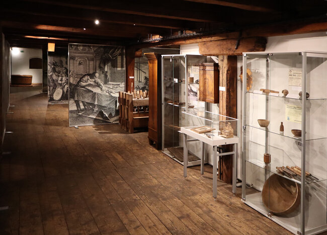 Pohled do expozice v prvním nadzemním podlaží | © Archiv Sdružení historických sídel Čech, Moravy a Slezska