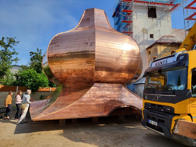 Hlavní nová část cibule | © Archiv města Žandov