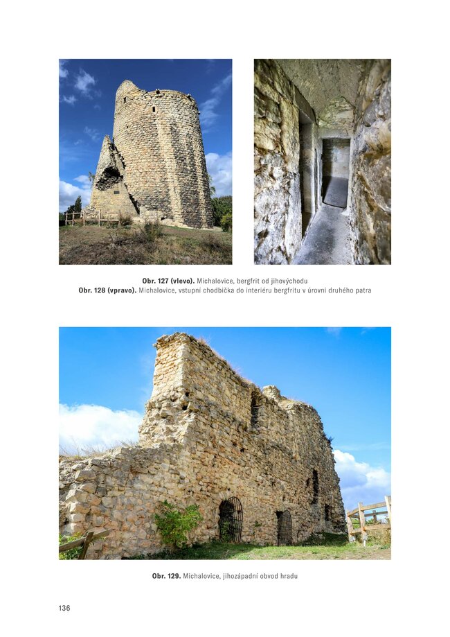 V knize najdete také bližší informace o hradu Michalovice. | © Archiv Františka Záruby