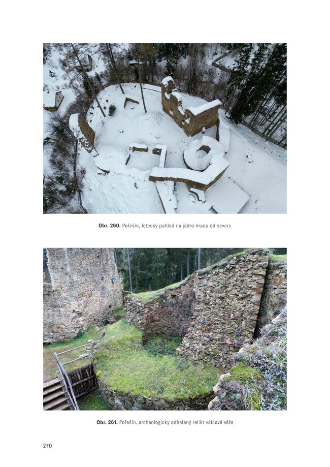 Hrad Pořešín je jedním z pěti hradů, o které pečuje spolek Hrady na Malši. | © Archiv Františka Záruby