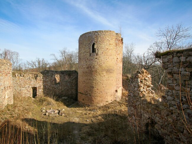 Zřícenina hradu Valdek | © Archiv Františka Záruby