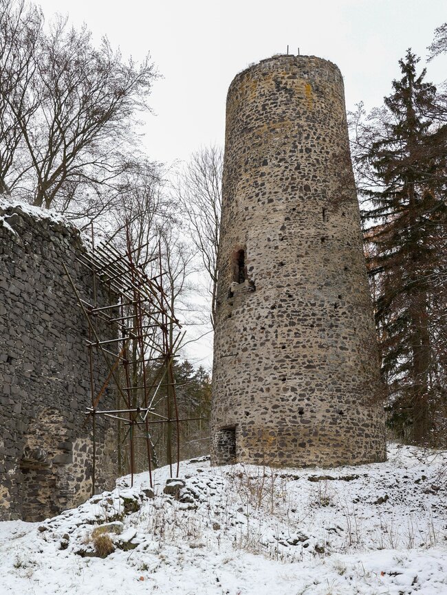 Hrad Volfštejn | © Archiv Františka Záruby