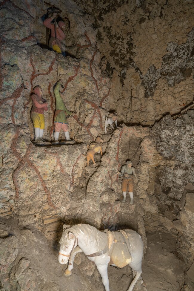 Kroměříž, Arcibiskupský zámek, Důlní grotta – současný stav | © Arcibiskupství olomoucké