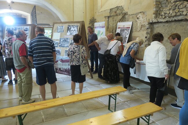 Výstava v kostele o pouti v roce 2024 | © Jan Čihák