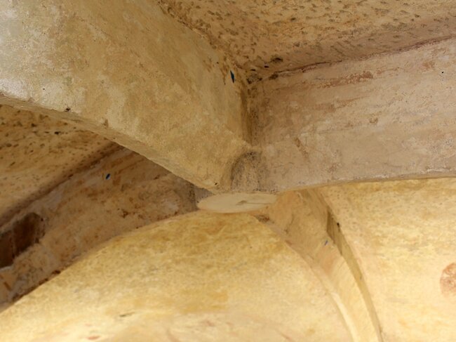 Iluzivní mramorování žeber | © Roman Lavička, Národní památkový ústav