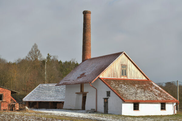 Boubín u Horažďovic – pohled na obnovený areál cihelny | © Miroslav Boček