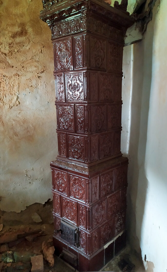 Mladějov na Moravě, bývalá rychta – kachlová kamna  | © Lukáš Kirchner