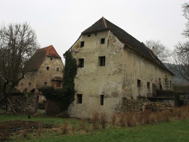 Mlýn nedaleko Českého Krumlova | © www.vodnimlyny.cz