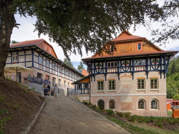 Obnovené Sluneční lázně v Luhačovicích jsou opět ozdobou lázeňské destinace. | © Cestami proměn, z.s.