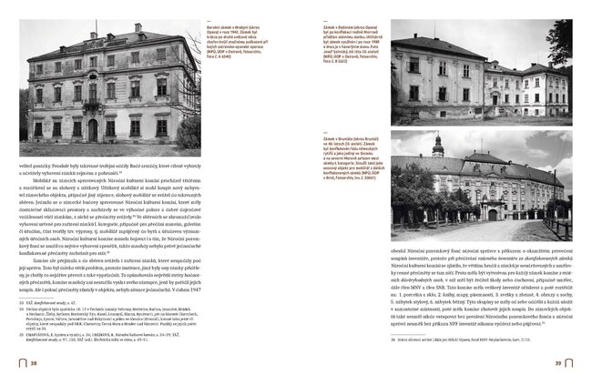 Publikace si všímá i dalších zámků na moravskoslezském pomezí, například v Bruntále, Hrabyni a Deštném. | © Národní památkový ústav