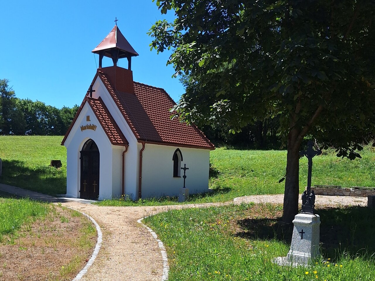 Obnovená kaple Panny Marie Pomocnice křesťanů | © Pavel Hrysz