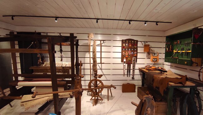 Expozice Cesta kůže, vlákna a železa | © Muzeum jihovýchodní Moravy ve Zlíně, příspěvková organizace