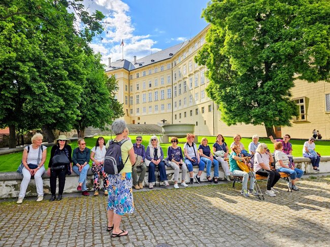 Praha, Hrad – komentovaná prohlídka po Plečnikových architektonických realizacích | © Archiv Kateřiny Pávkové