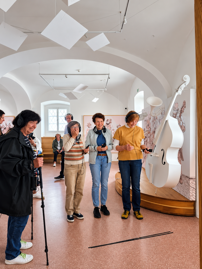 Nelahozeves, Rodný dům Antonína Dvořáka – Klub kulturních seniorů s audioprůvodcem na prohlídkovém okruhu | © Archiv Kateřiny Pávkové