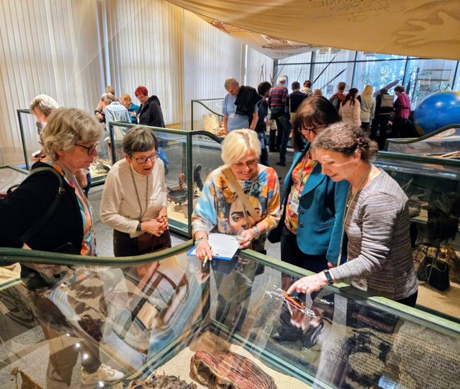 Praha, Náprstkovo muzeum asijských, afrických a amerických kultur – edukační aktivity Klubu kulturních seniorů | © Archiv Kateřiny Pávkové
