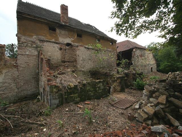 Černá kuchyně před obnovou