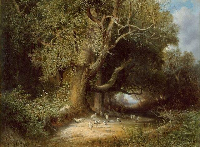 Julius Mařák, Čapí sněm, 1870