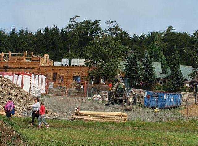 Libušín z kamery zvonička z 12. 8. 2017