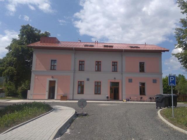 Celkový pohled na proměněnou budovu