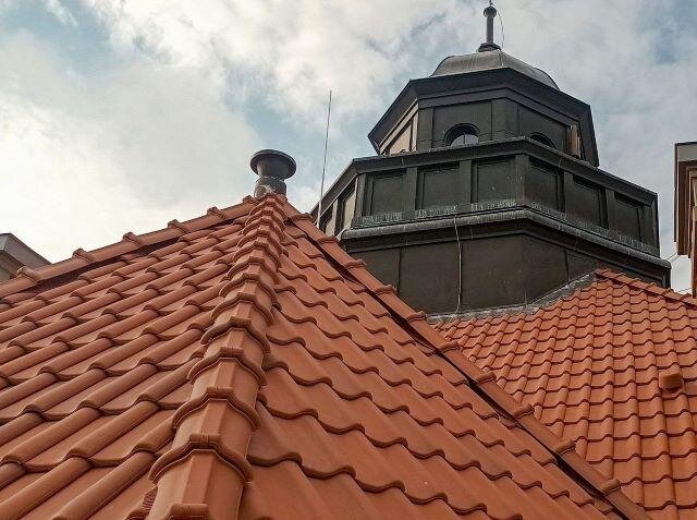 Hřebenáče nad stříškou