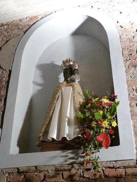 Cílem poutní cesty do Hájku je soška loretánské Panny Marie.