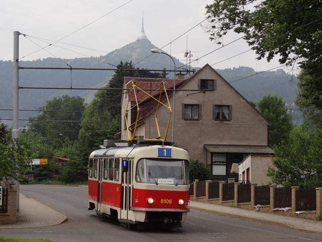 Motorový vůz Tatra T3M č. 8106