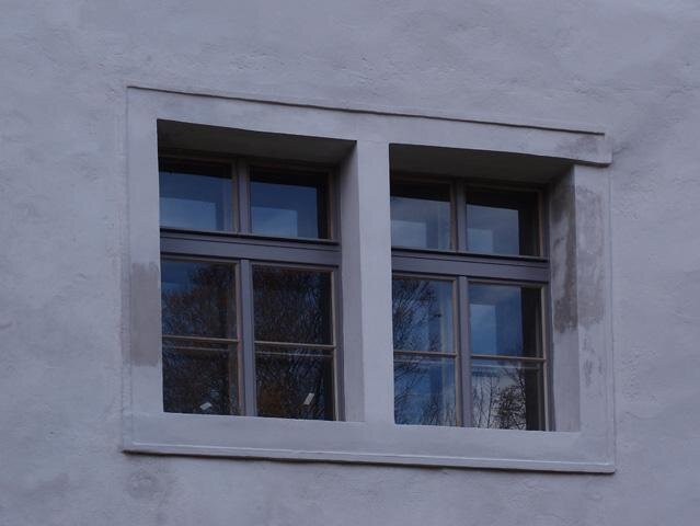 Detail nově osazených oken