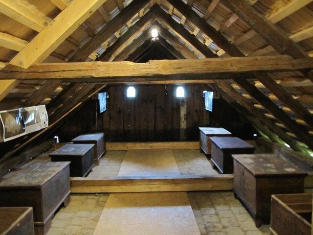 Výstava v podkroví