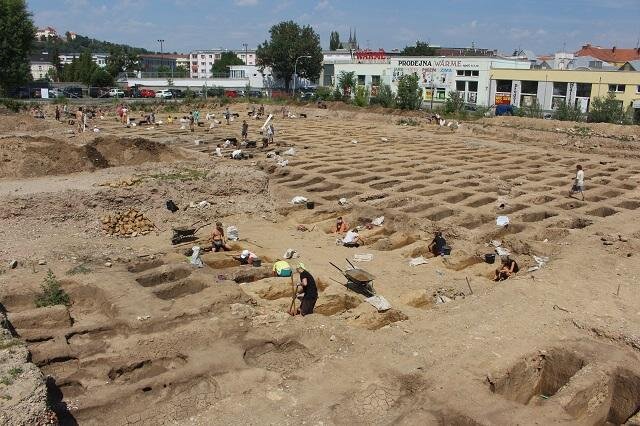 Archeologický výzkum v brněnské Vojtově ulici