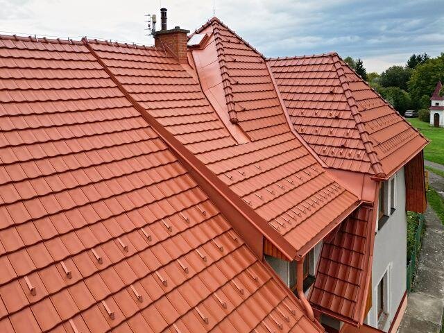 Nová střecha s krytinou Tondach