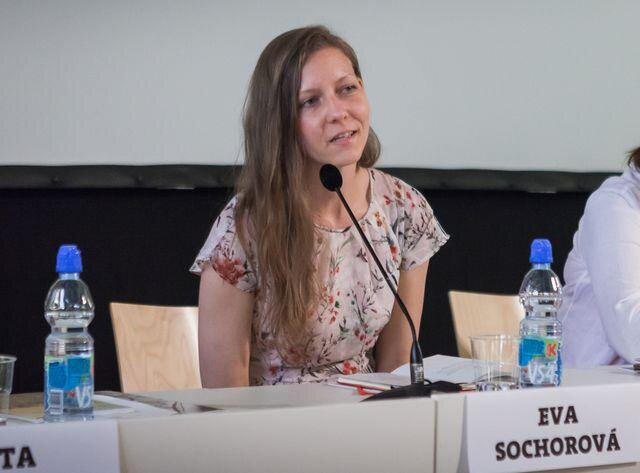 Eva Sochorová zastupovala Mecenášský klub Národního divadla.