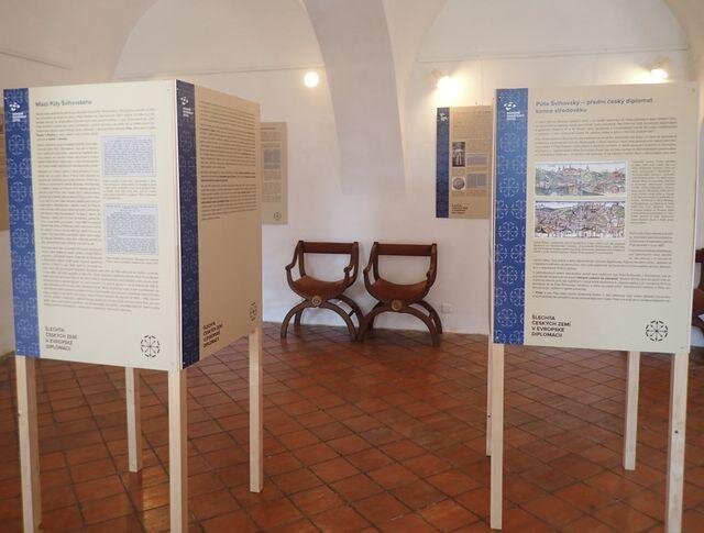 Původní expozice o významném šlechtici, která byla k vidění na hradě Švihov v létě 2018.